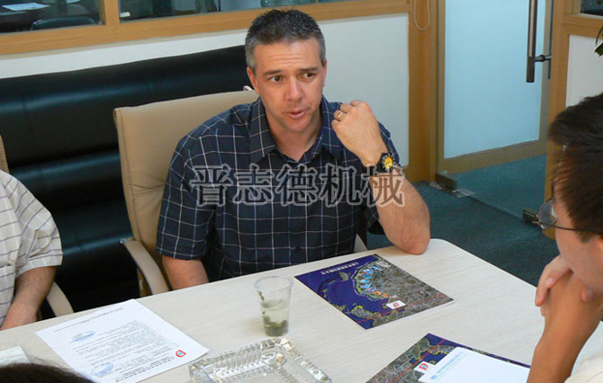 德國送料機(jī)客戶來訪 德國送料機(jī)客戶來訪