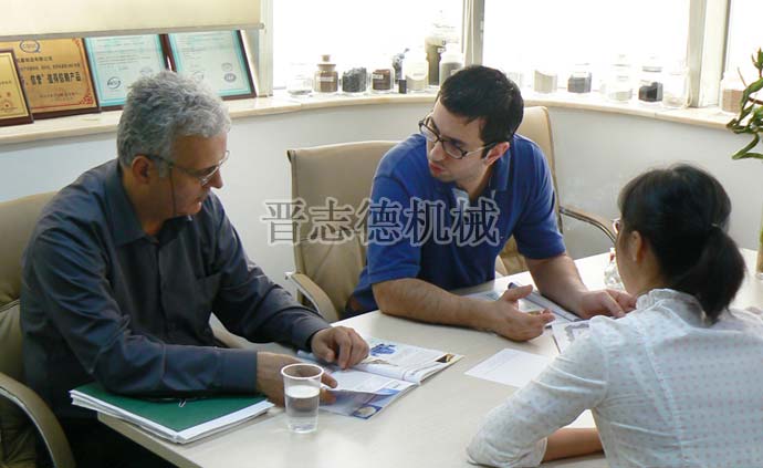 德國(guó)客戶來訪