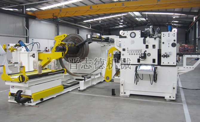 高張力三合一送料機試機 高張力三合一送料機試機