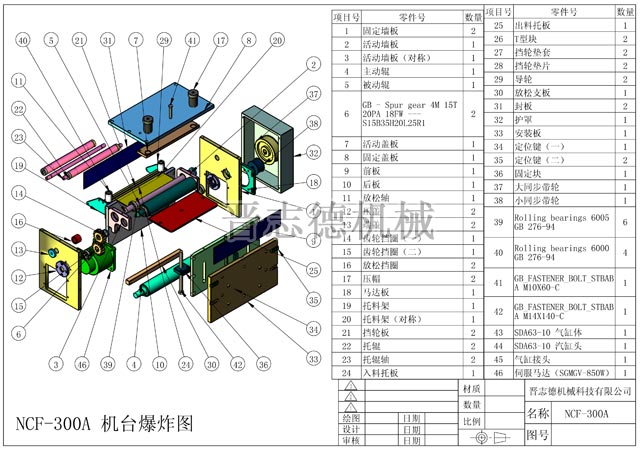 NC送料機(jī)3D裝配圖 NC送料機(jī)3D裝配圖