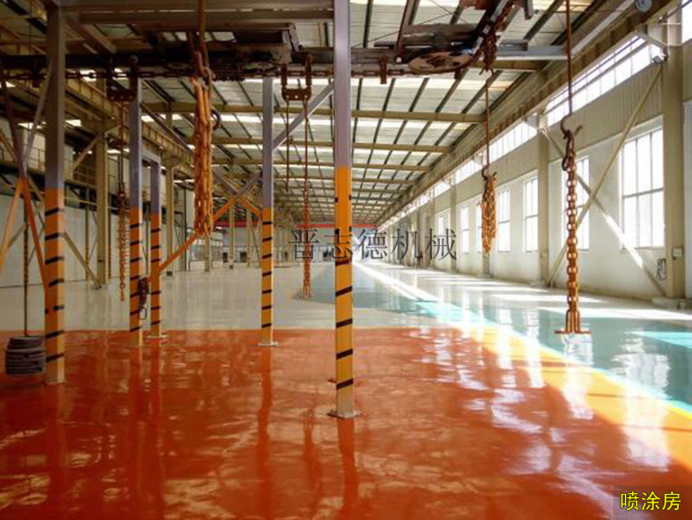 三合一送料機噴漆房 三合一送料機噴漆房