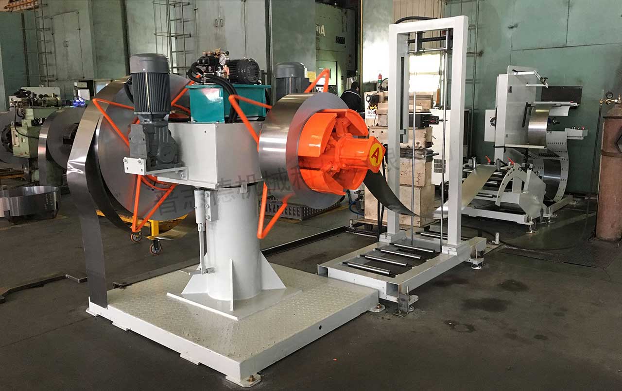 液壓雙頭材料架生產(chǎn)