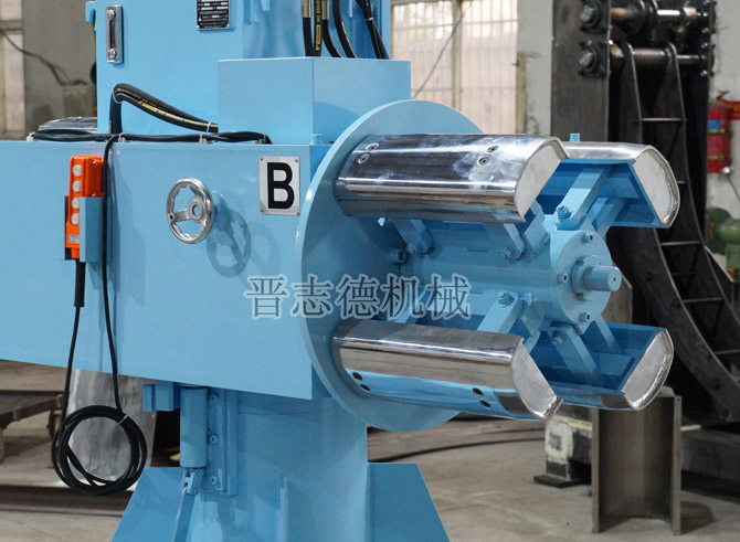 油壓雙頭材料架細節(jié) 油壓雙頭材料架細節(jié)