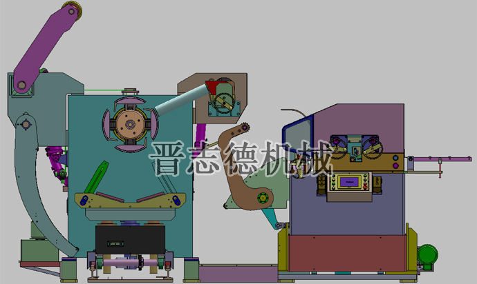 三合一送料機(jī)3D裝配圖