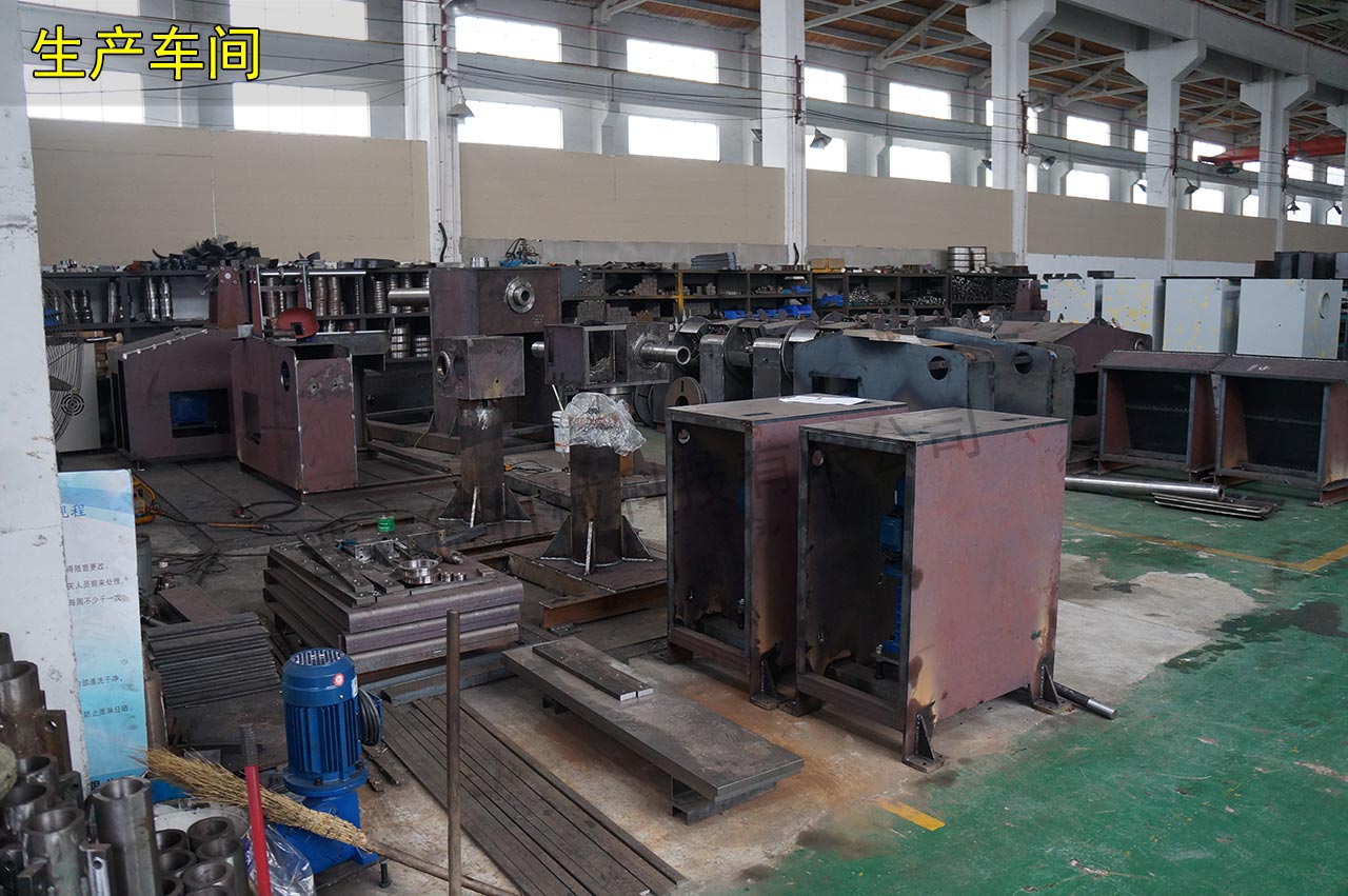 料架兼整平機(jī)焊接 料架兼整平機(jī)焊接