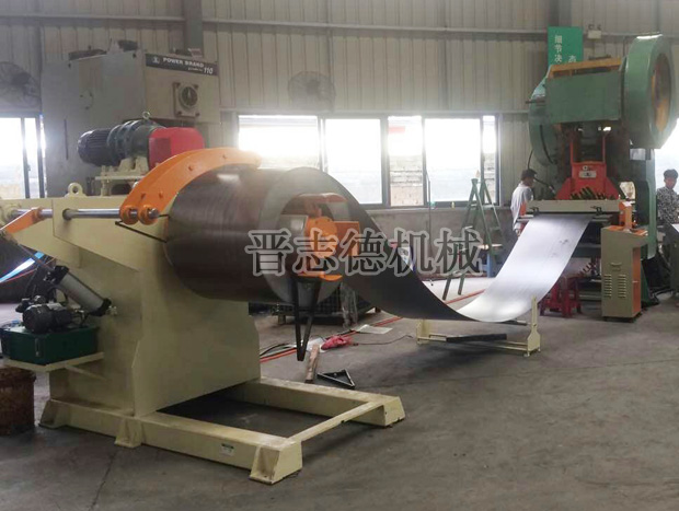 油壓重型材料架使用 油壓重型材料架使用