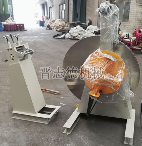 張緊收料材料架 張緊收料材料架